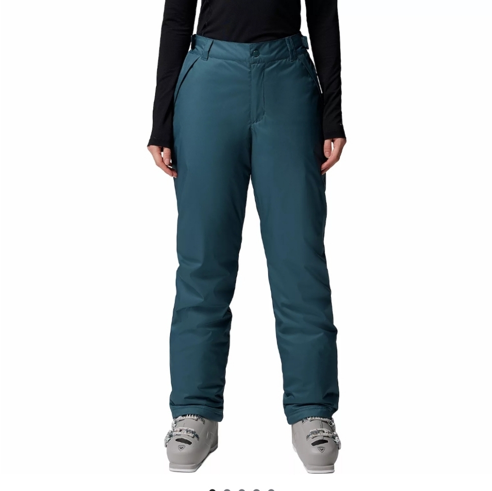 Columbia Women's Omnishield Teal Snow Pants
